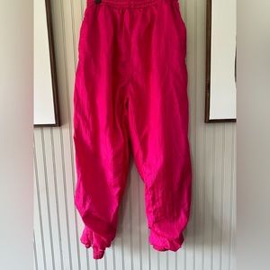 Vintage Pink Parachute Pants